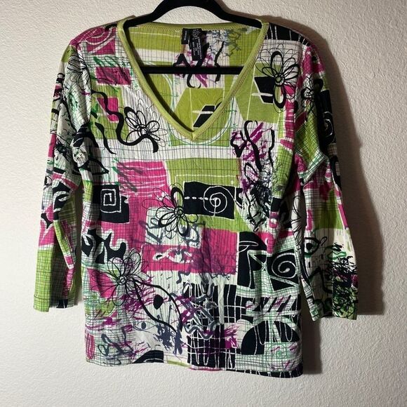 Lynn Ritchie Silk Blend Top - Picture 7 of 7